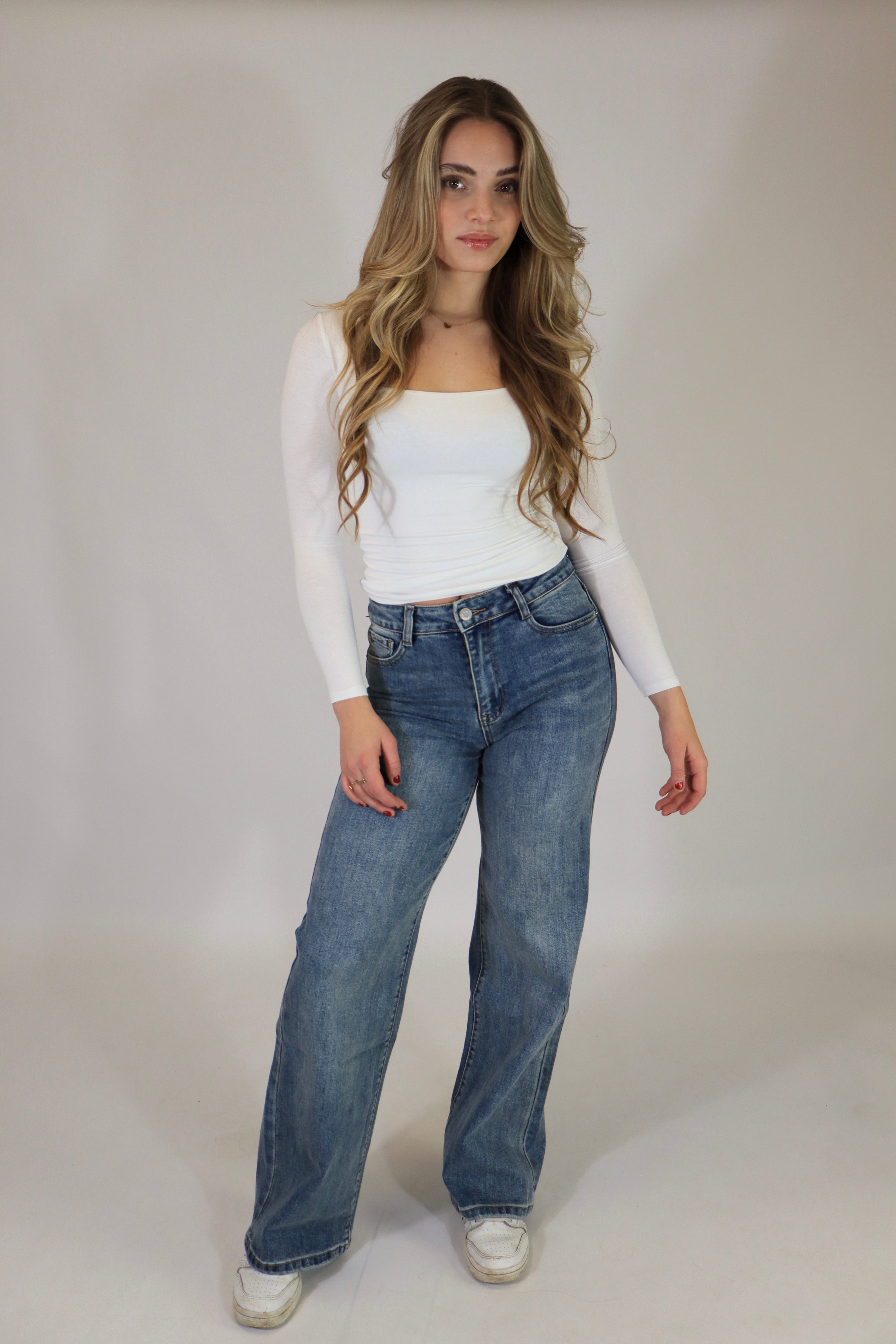 2819 Wide Leg Jeans - Stretch